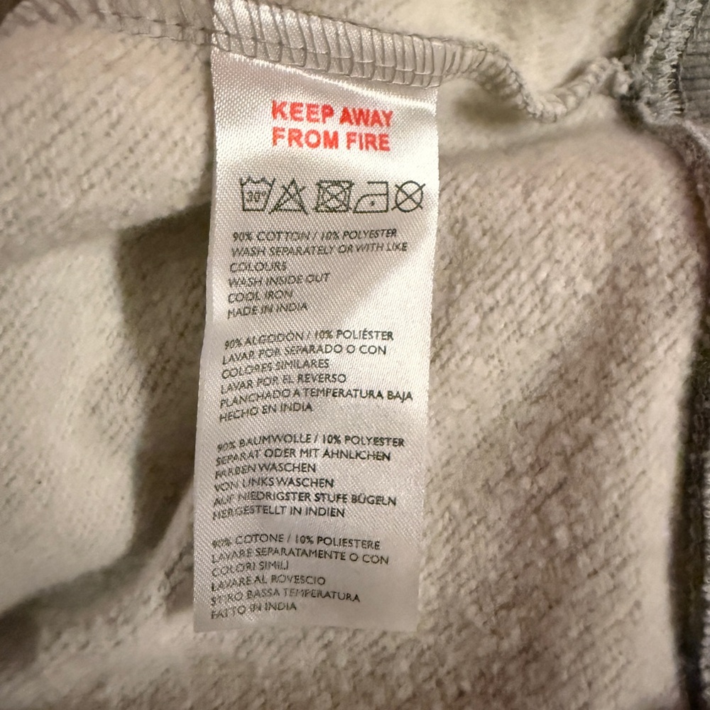 BGD Urban Outfitters Light Gray Zip-Up Hoodie - Picture 7 of 12
